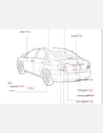 toyota axio 2010-2011 owners manual in english